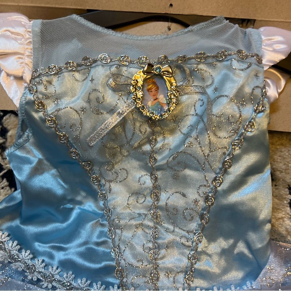 (2) TWIN Disney Baby Cinderella Costumes Sz 6mo+ baby princess dresses NWT🏷 - Picture 5 of 16
